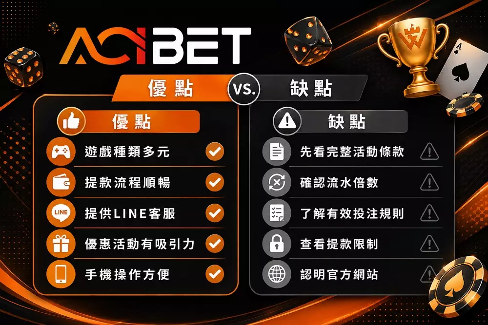 AC1娛樂城優缺點分析